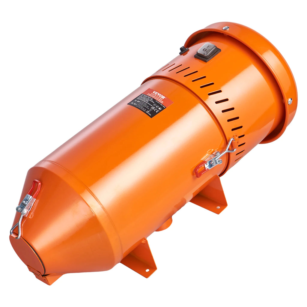 Dust Collection System 1.6-HP Dust Collector Media Reclaimer with 1.8 Gal Capacity-Universal Fit for Sandblaster Cabinets