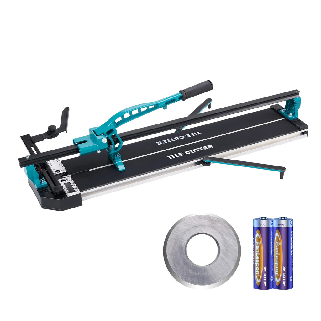 Manual Tile Cutter 32 inch Porcelain Ceramic Tile Cutter with Tungsten Carbide Cutting Wheel for professional installers