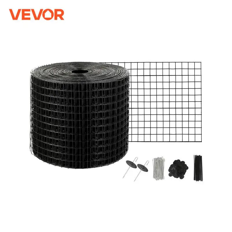Solar Panel Bird Guard Critter Guard Roll Kit  Stainless Steel Fasteners Solar Panel Rustproof PVC Coating Wire Roll Mesh