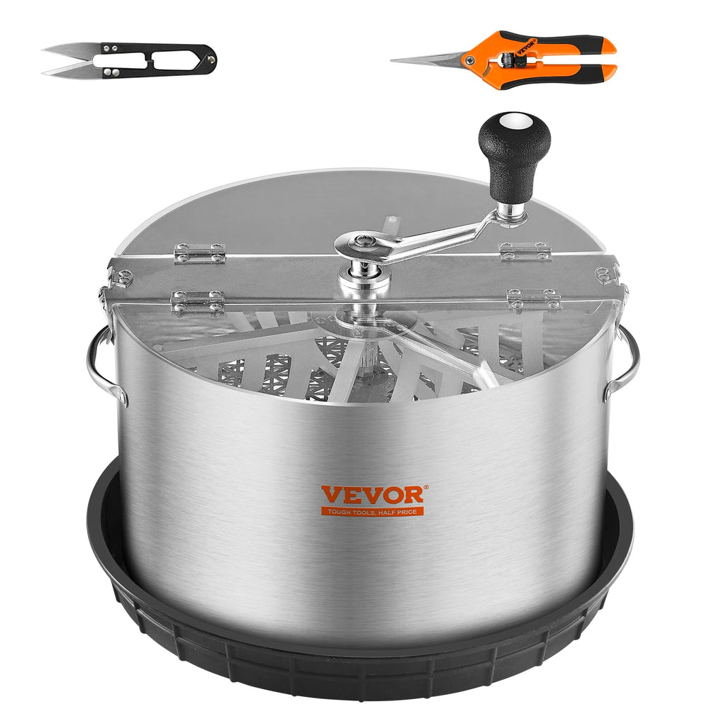 Bud Leaf Trimmer Stainless Steel Manual Bud Trimmer Machine Hand Pruners Included for Cutting Leaves Buds Hydroponic Plant