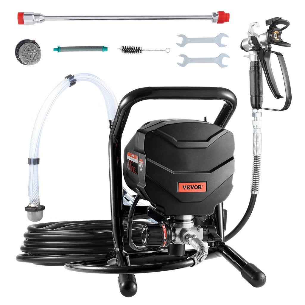 Stand Airless Paint Sprayer 650W Airless Sprayer 3000PSI Electric Paint Sprayer Machine Kits for Furniture/Fence/Home