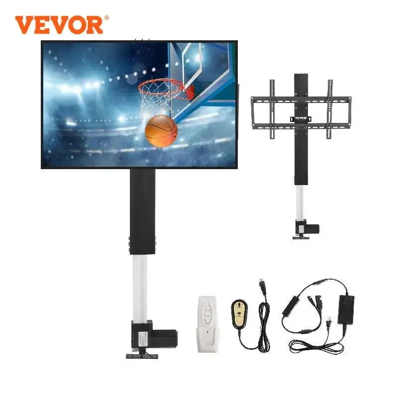 Remote TV Lift Motorized Cabinet TV Mount Bracket Electirc Actuator Lifting Column DC Motor Height Adjustable Plasma LCD