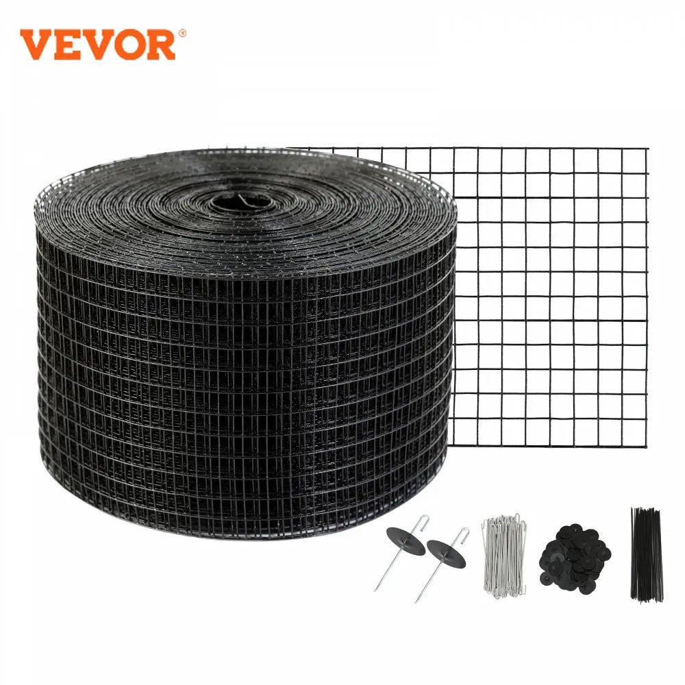 Solar Panel Bird Guard Critter Guard Roll Kit  Stainless Steel Fasteners Solar Panel Rustproof PVC Coating Wire Roll Mesh